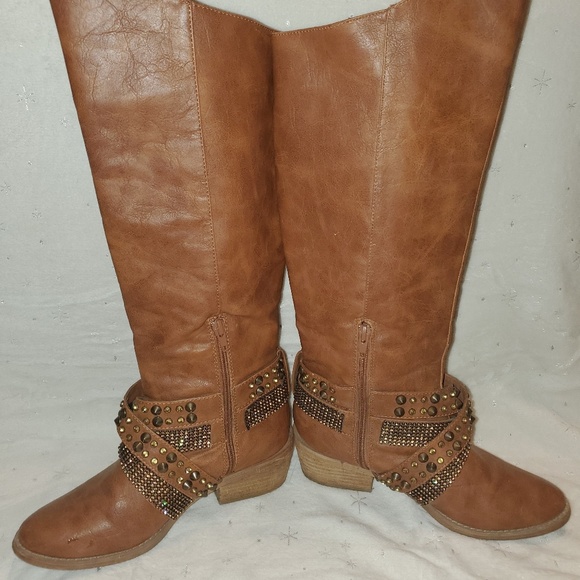 Bling Strap Boots - Picture 6 of 8